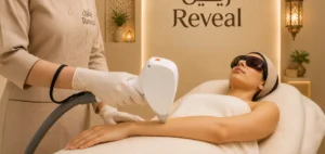 Home 26 Laser hair removal treatment on underarm at Reveal Clinics Riyadh by a certified dermatologist
