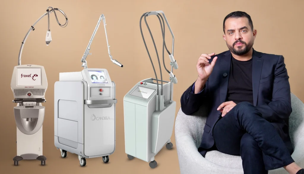 Dr. Marwan Al-Haddad consulting a patient at Reveal Clinic Riyadh