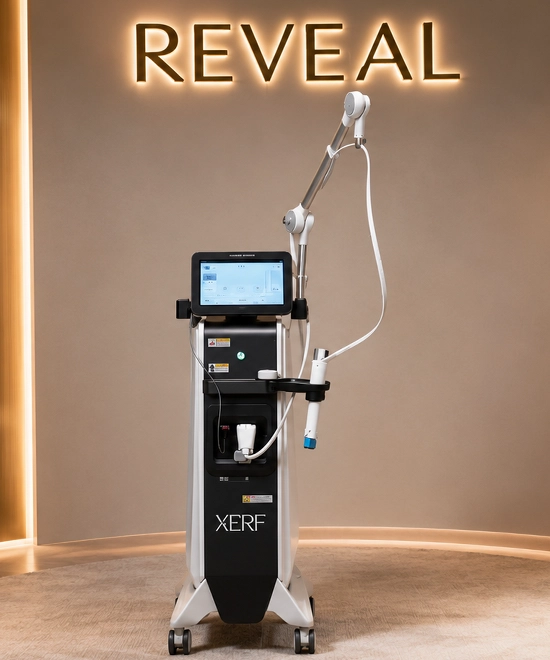 XERF skin tightening consultation at Reveal Clinics, Riyadh