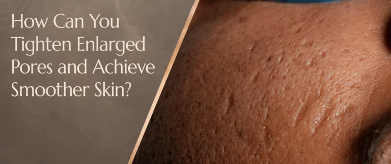 How Can You Tighten Enlarged Pores and Achieve Smoother Skin