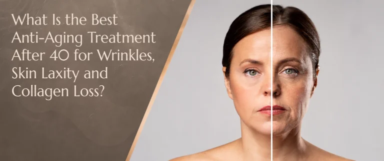 What Is the Best Anti-Aging Treatment After 40 for Wrinkles, Skin Laxity and Collagen Loss